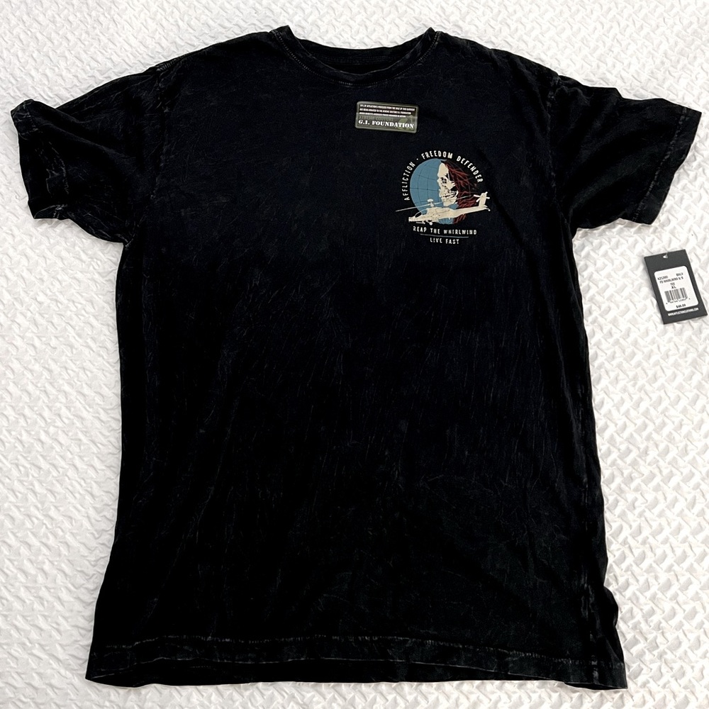 Affliction Freedom Defender Reap the Whirlwind T-Shirt XL